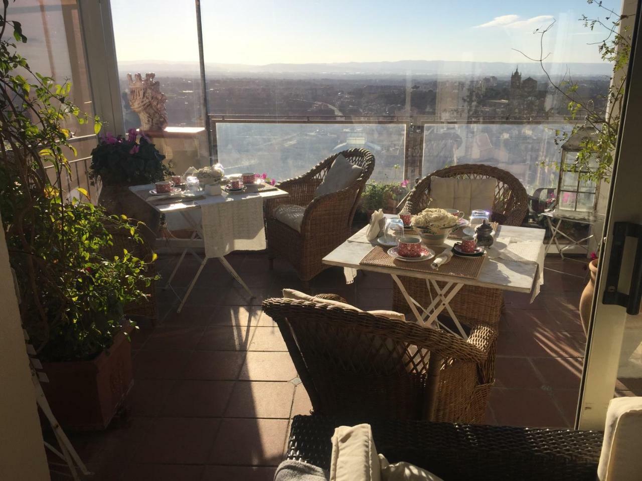 Casa Tipica Siciliana Patronale Home Bedandbreakfast Tremetrisoprailcielo Camere Con Vista, Colazione Interna In Terrazzo Panoramico Caltagirone Zewnętrze zdjęcie